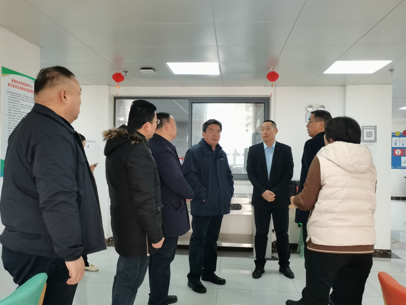 區領導來遙牆蔚藍至善家（jiā）園（yuán）視察工作